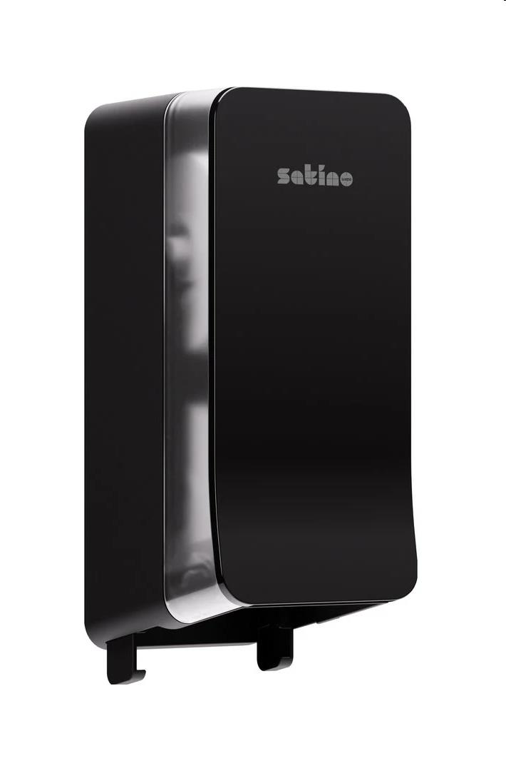 Satino Hyginity Systeem toiletpapierdispenser zwart (JT3) *Bruikleen*