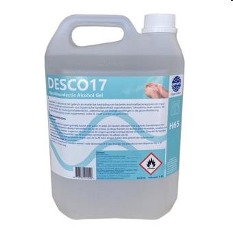 Desco 17 Handdesinfectie Alcohol Gel 5L